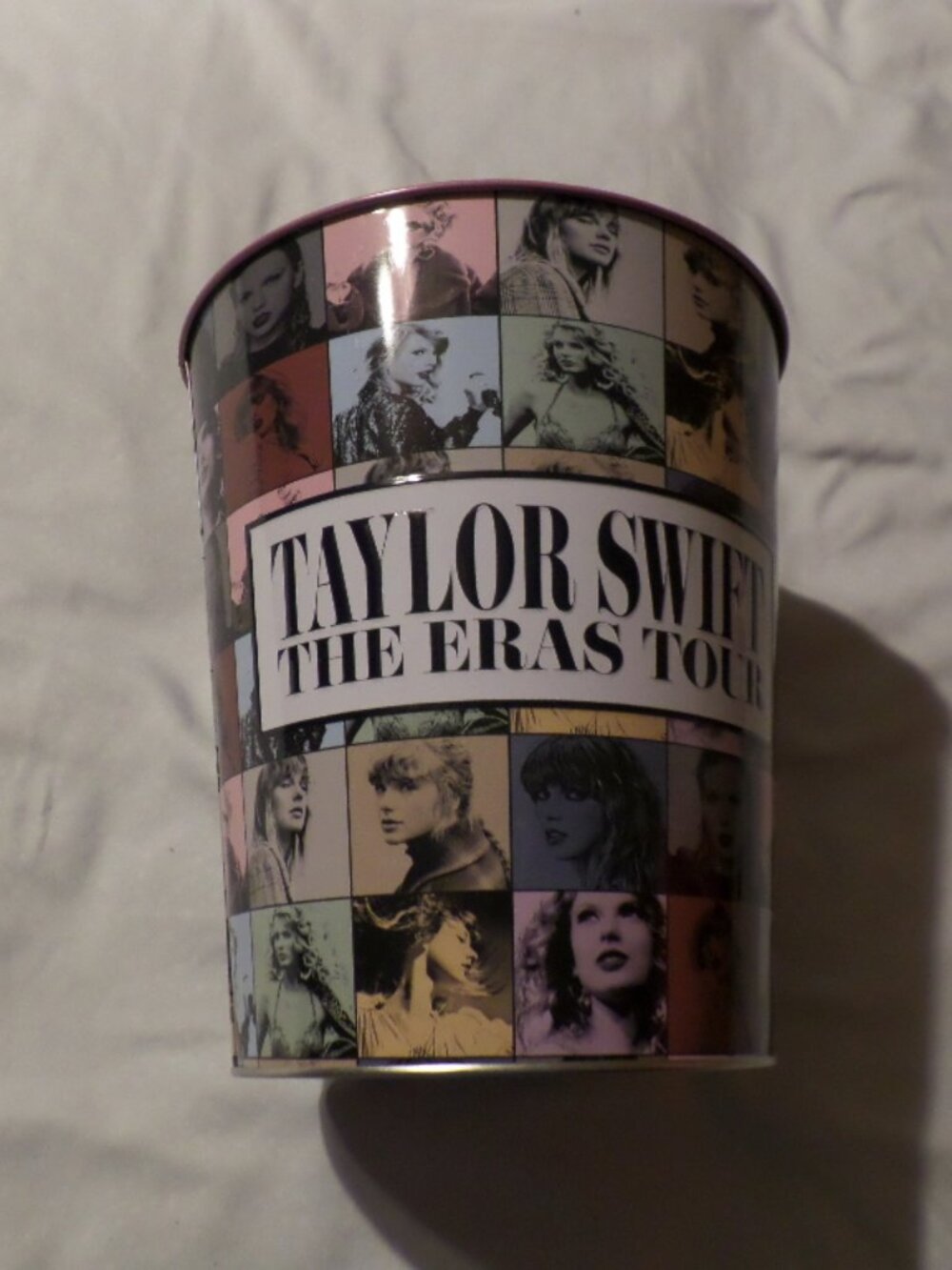 Taylor Swift The Eras Tour Movie Popcorn Bucket Tin AMC Exclusive – New